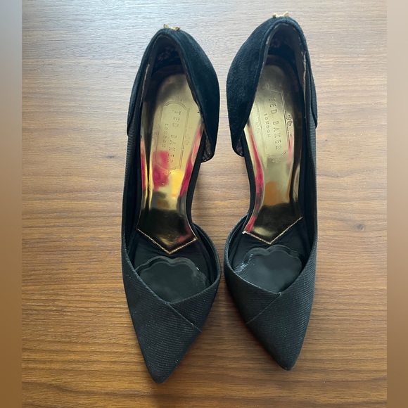 Ted Baker Cutout Accent D’Orsay Pumps - Size 9 US/40 Euro EUC - Picture 4 of 5